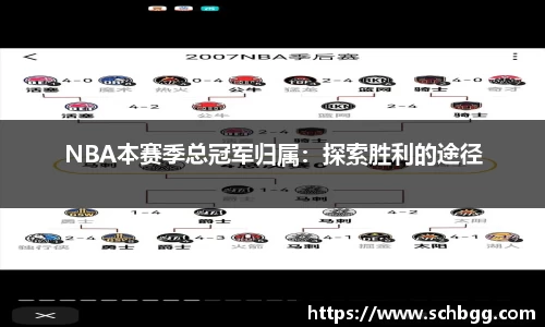 NBA本赛季总冠军归属：探索胜利的途径